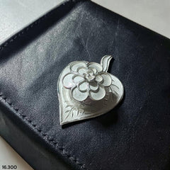 SINDOOR BOX- (WGT: 16.300 GM APPROX) 625 SILVER SINDOOR BOX 1 PIECE FOR MARRIAGE GIFT PURPOSE.