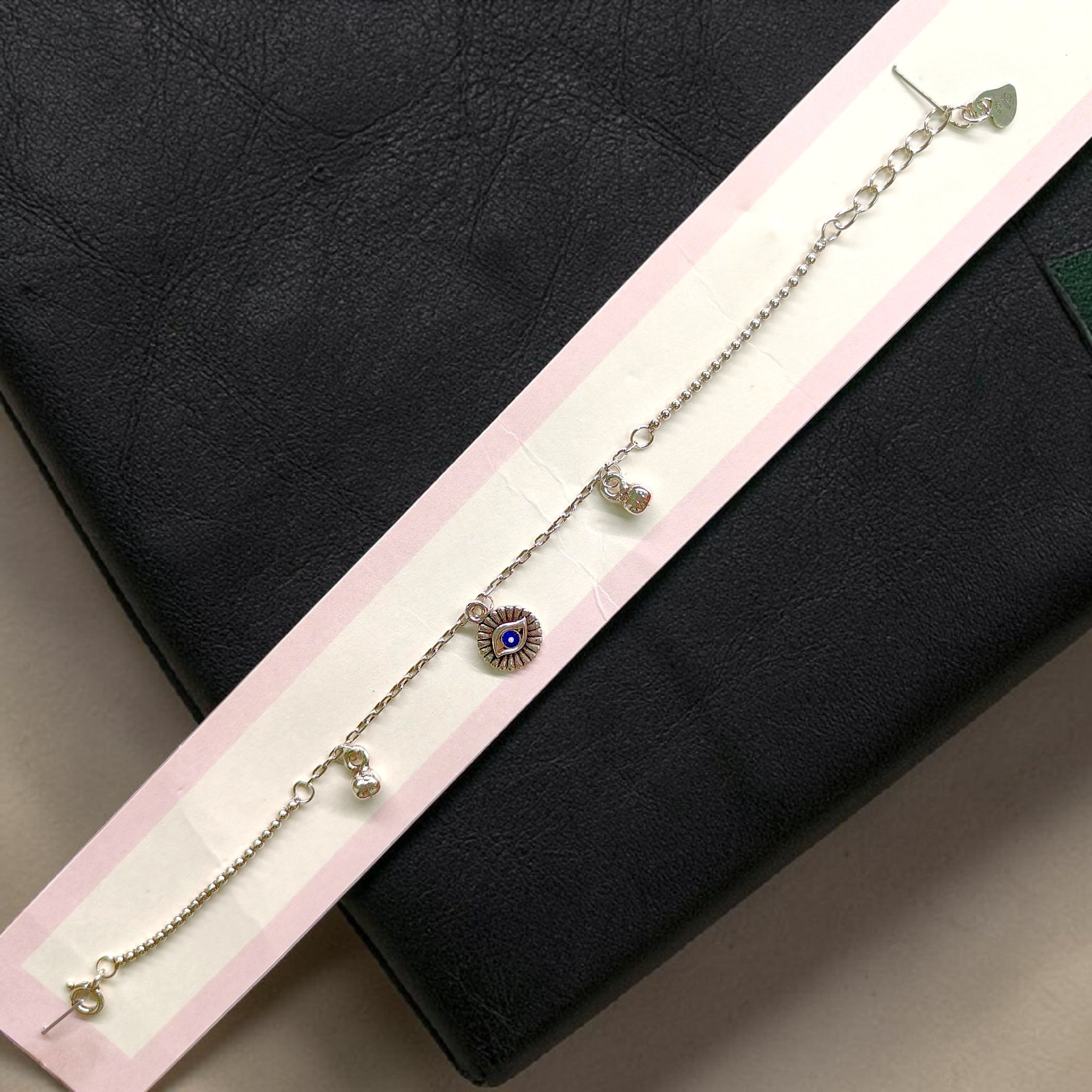SILVER WRISTLET - BANKOK IMPORTED HALLMARK 925 SILVER WRISTLET FOR WOMEN 1 PIECE- (ADJUSTABLE FREE SIZE) SOLD ON MRP.