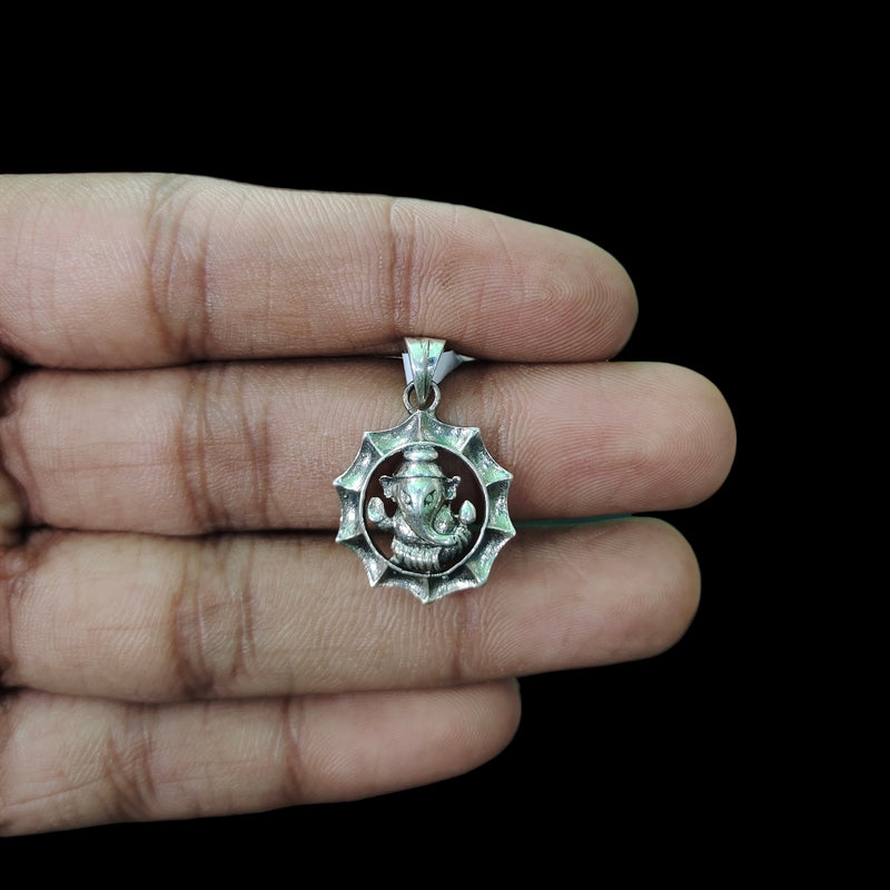 SILVER LOCKET- CERTIFIED BIS HALLMARK 925 SILVER RELIGIOUS LOCKET (UNISEX) FOR REGULAR USE- (SOLD ON MRP) - *CHAIN NOT INCLUDED*