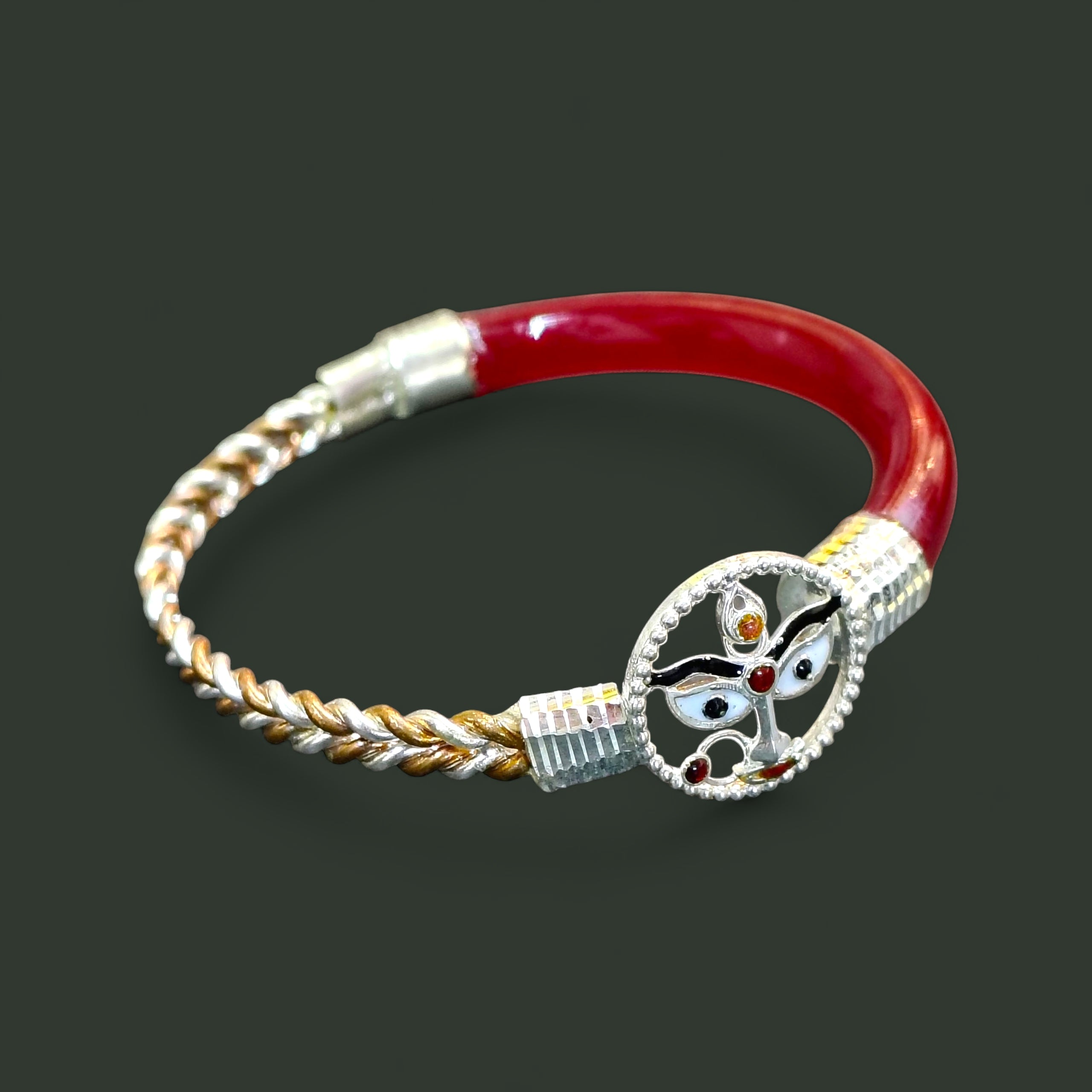 TRJ- CERTIFIED BIS HALLMARK 925 SILVER POLA NOA  (EXCLUSIVE SILVER) APPROX WGT: 8 TO 9 GM (1 PIECE) FOR WOMEN - SOLD ON MRP.