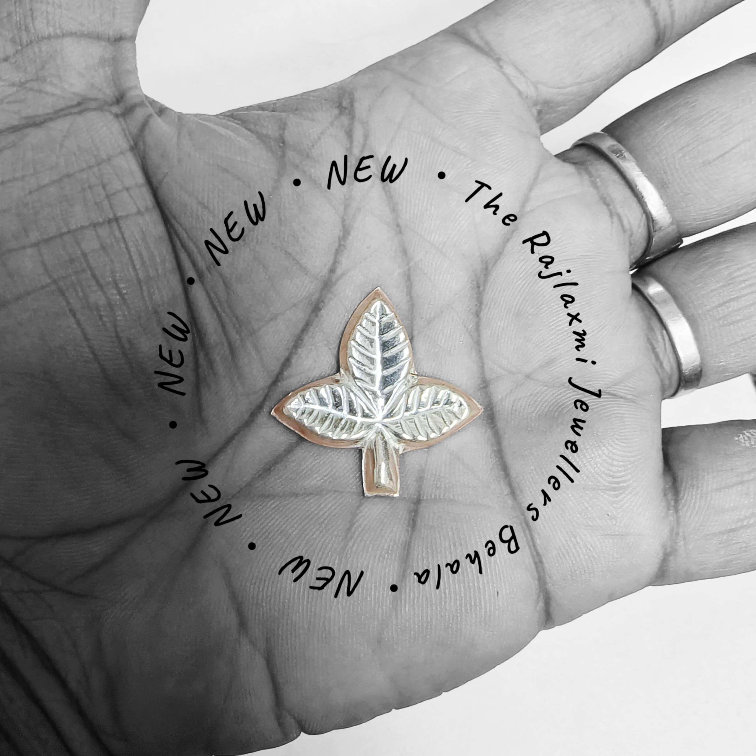 625 SILVER BELPATRA 1 PIECE FOR SHIVA POOJA OCASSION 3X3 CM (GOD ITEMS)