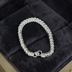 SILVER WRISTLET- (A14) (WGT:10.650 GM APPROX) 625 SILVER WRISTLET FOR MEN 8
