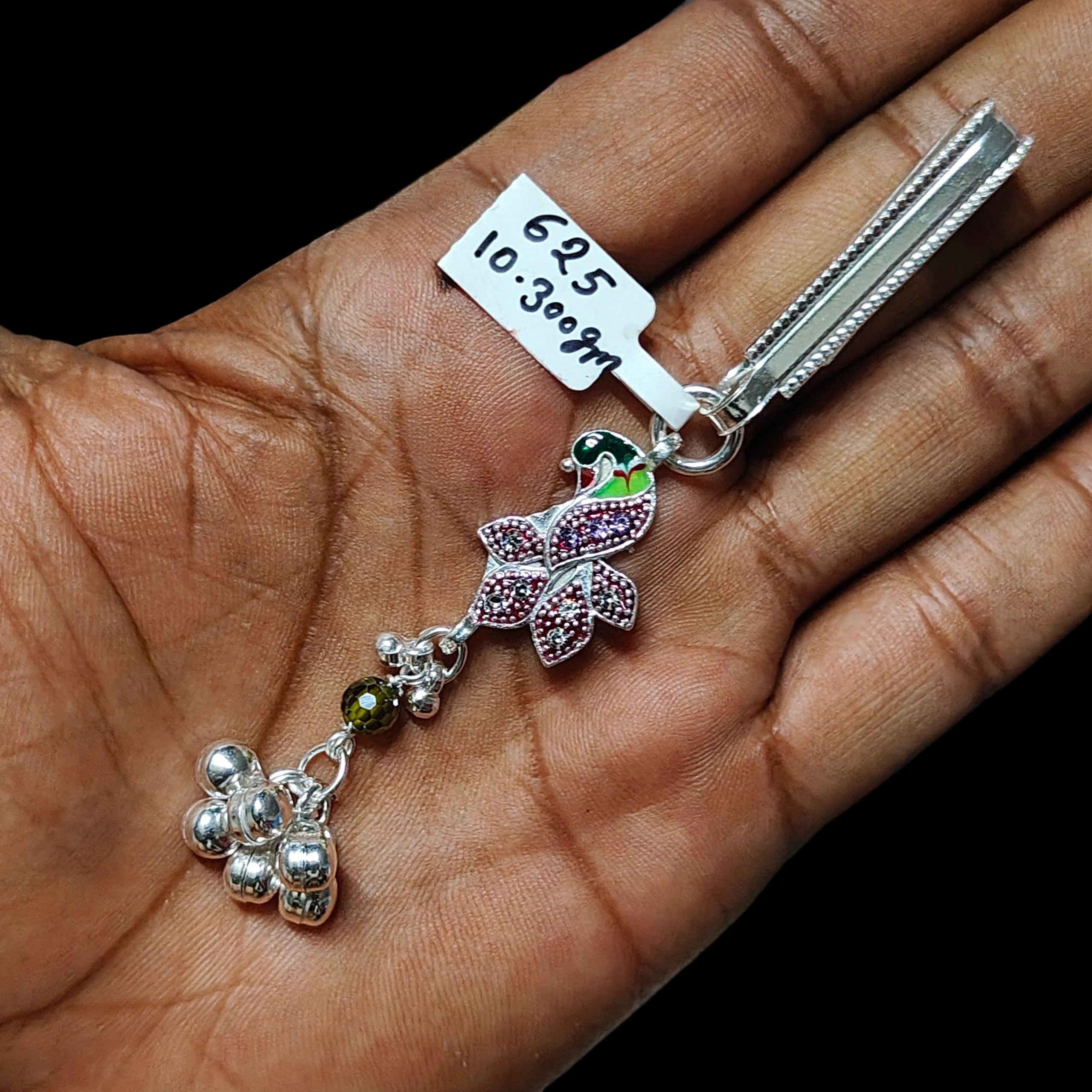 SILVER KAMAR CHABI- (WGT: 10.300 GM APPROX) 625 SILVER KAMAR CHABI 1 PIECE FOR MARRIAGE GIFT PURPOSE.