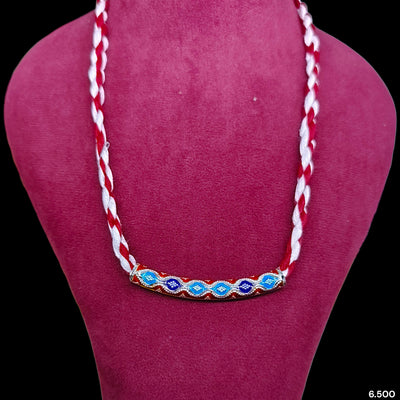 SILVER NECKLACE- (A147) (WGT: 6.500 GM APPROX) BIS HALLMARK CERTIFIED 925 SILVER HASULI PENDANT (1 PIECE) BEAUTIFUL FOR WOMEN.