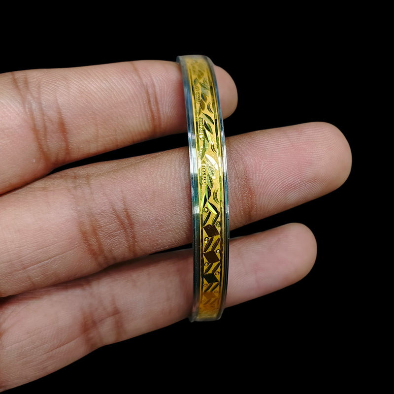 GOLD NOA- (TJRF9J) (SIZE: 25) (WGT: 1.150) GM APPROX) BIS CERTIFIED HUID HALLMARK 22KT GOLD NOA BADHANO 1 PIECE FOR WOMEN.