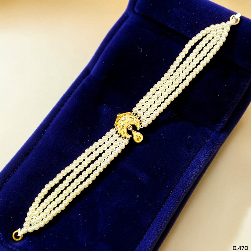 GMC9K- (5R24P6)-(WGT: 0.470 GM APPROX) BIS CERTIFIED HUID HALLMARK 375 9KT GOLD MOTI CHOKER 1 PIECE WITH ADJUSTABLE TASSEL FOR GIFT IN MARRIAGE.