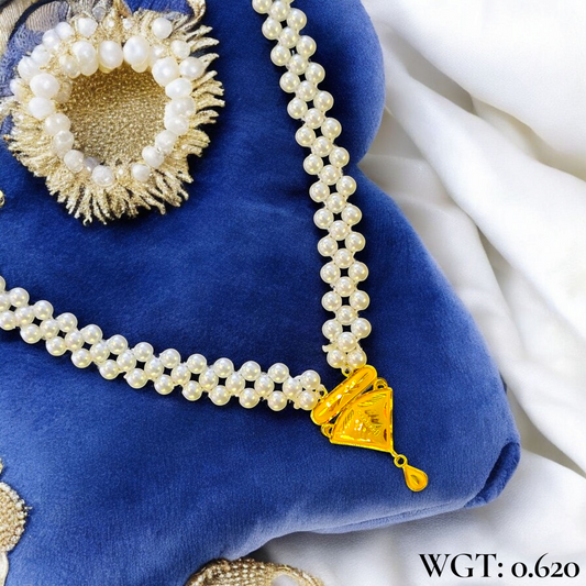 STOP TO SHOP OFFER (GPM) TRJ WGT: 0.620 GM APPROX HUID HALLMARK 22KT GOLD MOTI PENDANT 1 PIECE.