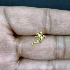 STUD EARRING BOYS- WGT: 0.300 GM APPROX BIS CERTIFIED HUID HALLMARK 9KT GOLD STUD EARRINGS FOR MEN (SINGLE PIECE) FOR REGULAR USE.