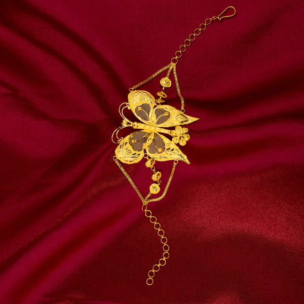 MADE TO ORDER (GM22) BIS CERTIFIED HUID HALLMARK 916 22KT GOLD MANTASHA (ADJUSTABLE FREE SIZE) WGT: 7.500 GM APPROX (1 PIECE) FOR WOMEN (BLUE TAG PREMIUM SEGMENT JEWELLERY) -DELIVERY IN 25 DAYS.