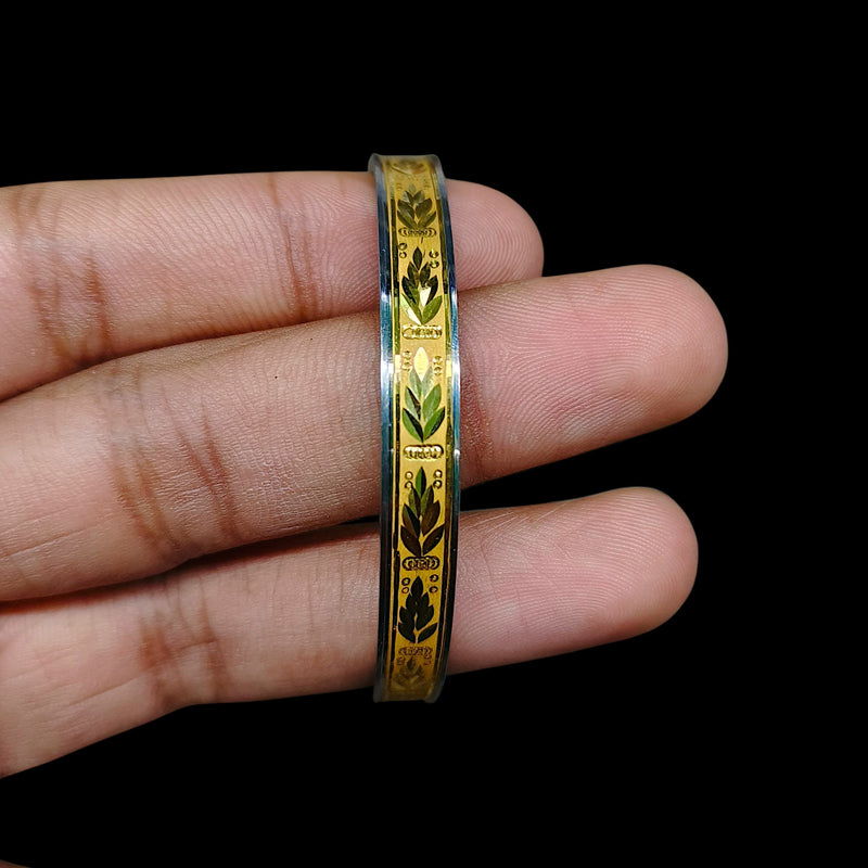 GOLD NOA- (28EQ78) (SIZE: 24) (WGT: 1.390) GM APPROX) BIS CERTIFIED HUID HALLMARK 22KT GOLD NOA BADHANO 1 PIECE FOR WOMEN.