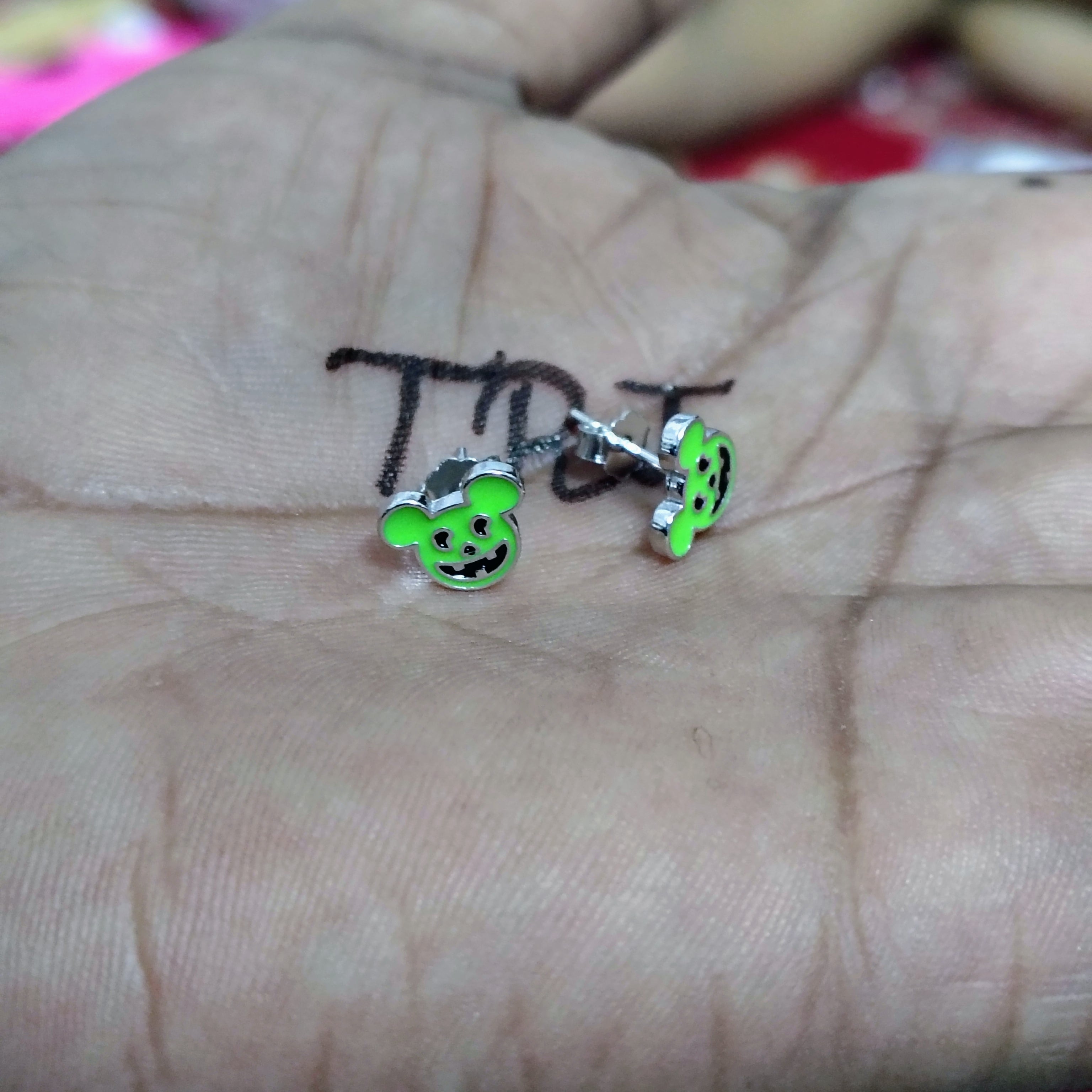 SILVER STUD - STERLING 925 HALLMARK SILVER STUD EARRINGS FOR WOMEN (1 PAIR) FOR REGULAR WEAR (SOLD ON MRP).