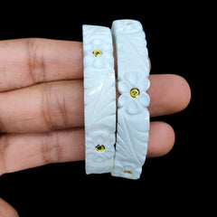 GSB9K- (1RY3I1)-(TS9SG6) (SIZE:26) (WGT: 0.370 GM APPROX) BIS CERTIFIED HUID HALLMARK 375 9KT GOLD SAKHA BADHANO 1 PAIR FOR WOMEN NOT FOR REGULAR USE.