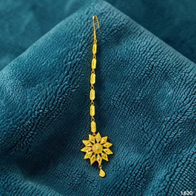 GOLD TICKLY- (WVKY2Y) (WGT: 1.620 GM APPROX) CERTIFIED BIS HUID HALLMARK 375 9KT GOLD TICKLY (MANGTIKA) 1 PIECE FOR MARRIAGE.