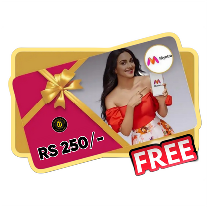 MYNTRA E-GIFT VOUCHER WORTH RS 250/- (NOT FOR SALE).