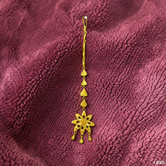 GOLD TICKLY- (S1U6G1) (WGT: 1.830 GM APPROX) CERTIFIED BIS HUID HALLMARK 375 9KT GOLD TICKLY (MANGTIKA) 1 PIECE FOR MARRIAGE.