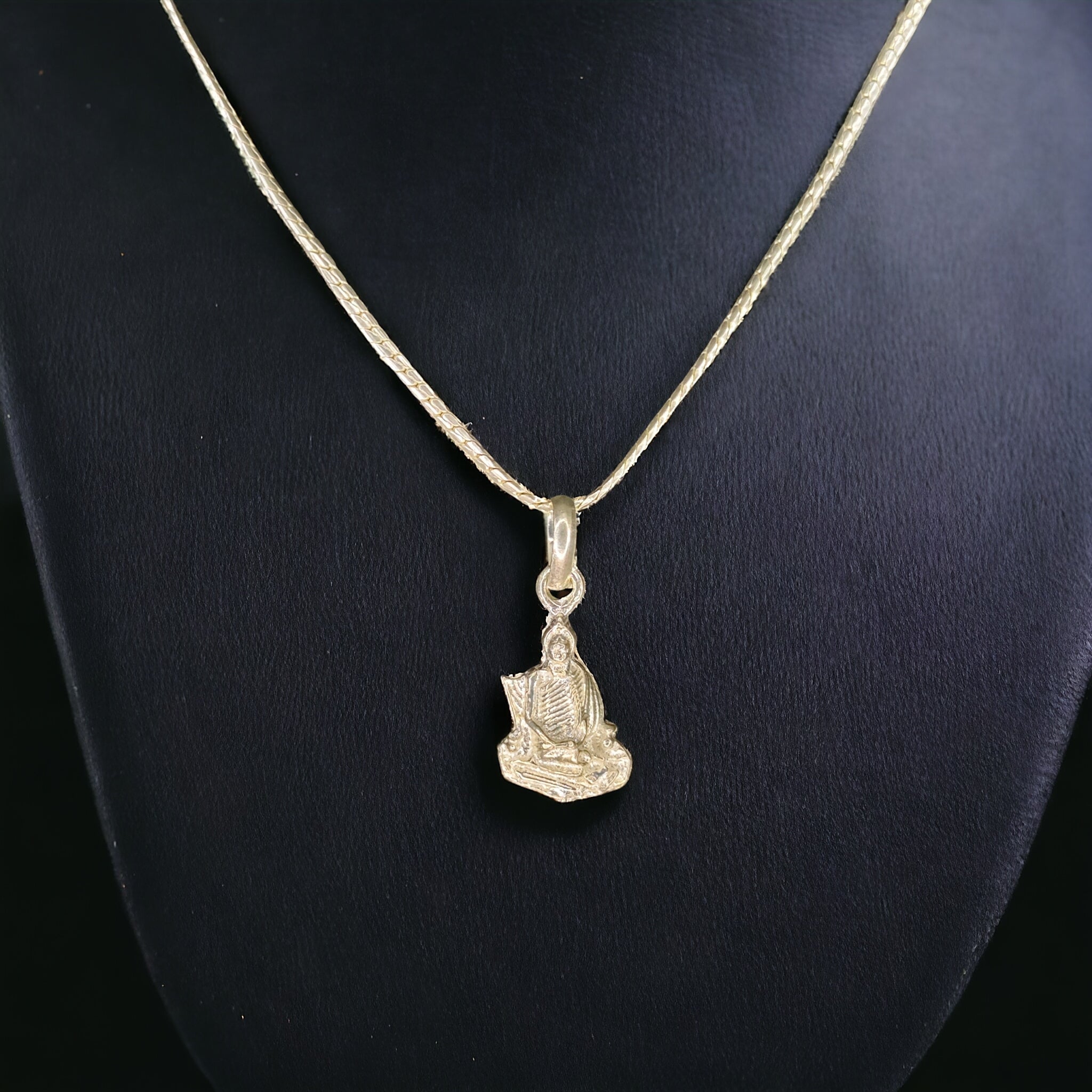 (SLPL) RAJLAXMI 625 SILVER LOCKET PENDANT (LOKNATH BABA PENDANT) 1 PIECE WITHOUT CHAIN FOR MEN, WOMEN & BABY(SOLD BY MRP).