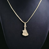 (SPL) RAJLAXMI 625 SILVER LOCKET PENDANT (LOKNATH BABA PENDANT) 1 PIECE WITHOUT CHAIN FOR MEN, WOMEN & BABY(SOLD BY MRP).