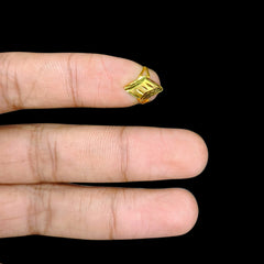 BABY JEWELLERY- TRJ (5F1AMB) (WGT: 0.230 GM APPROX) 375 9KT HUID HALLMARK GOLD BABY FINGER RING 1 PIECE FOR RICE CEREMONY & BIRTHDAY.