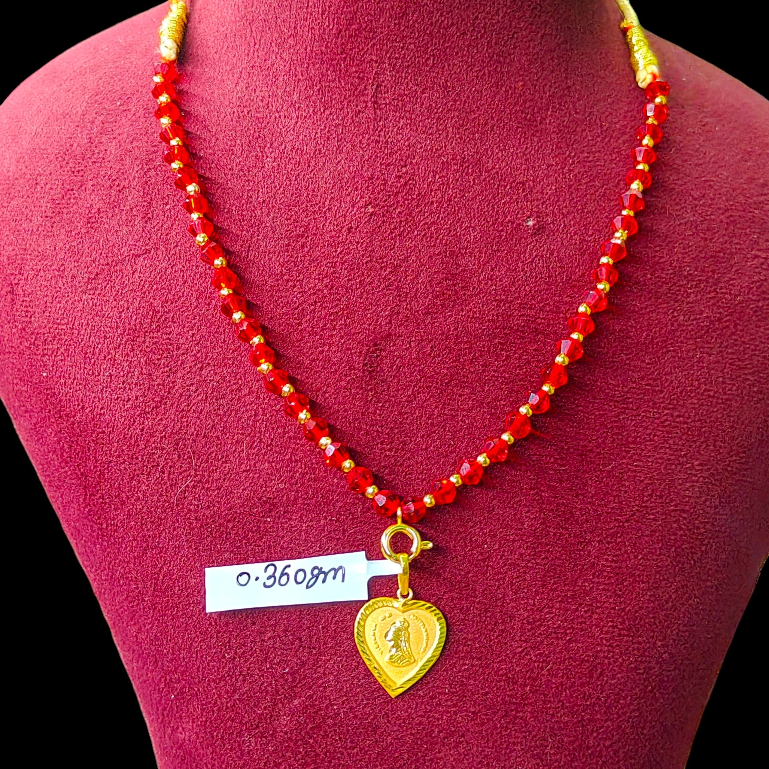 GOLD LOCKET - (WGT: 0.360 GM APPROX) BIS CERTIFIED HUID HALLMARK 9KT GOLD LOCKET 1 PIECE.
