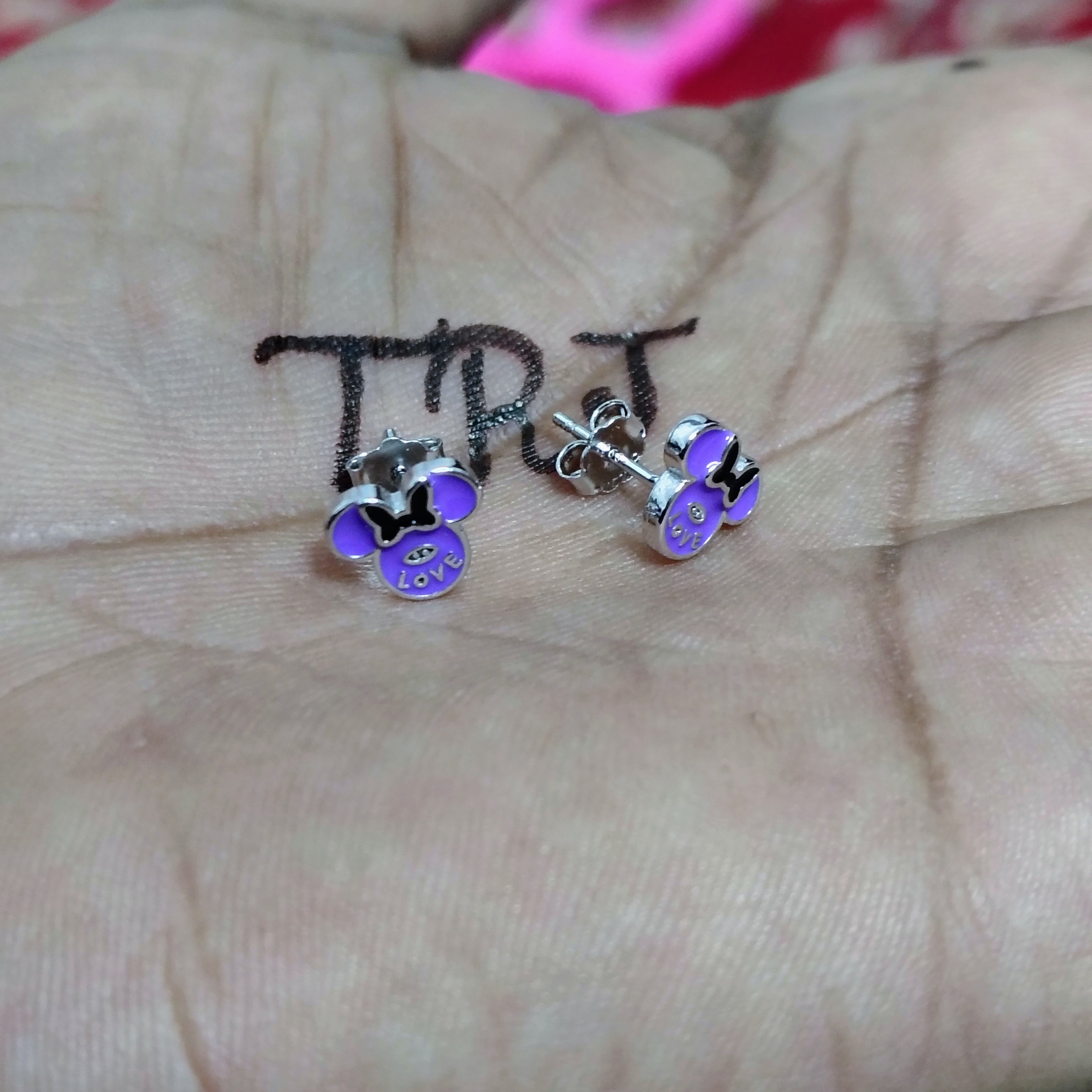 SILVER STUD - STERLING 925 HALLMARK SILVER STUD EARRINGS FOR WOMEN (1 PAIR) FOR REGULAR WEAR (SOLD ON MRP).