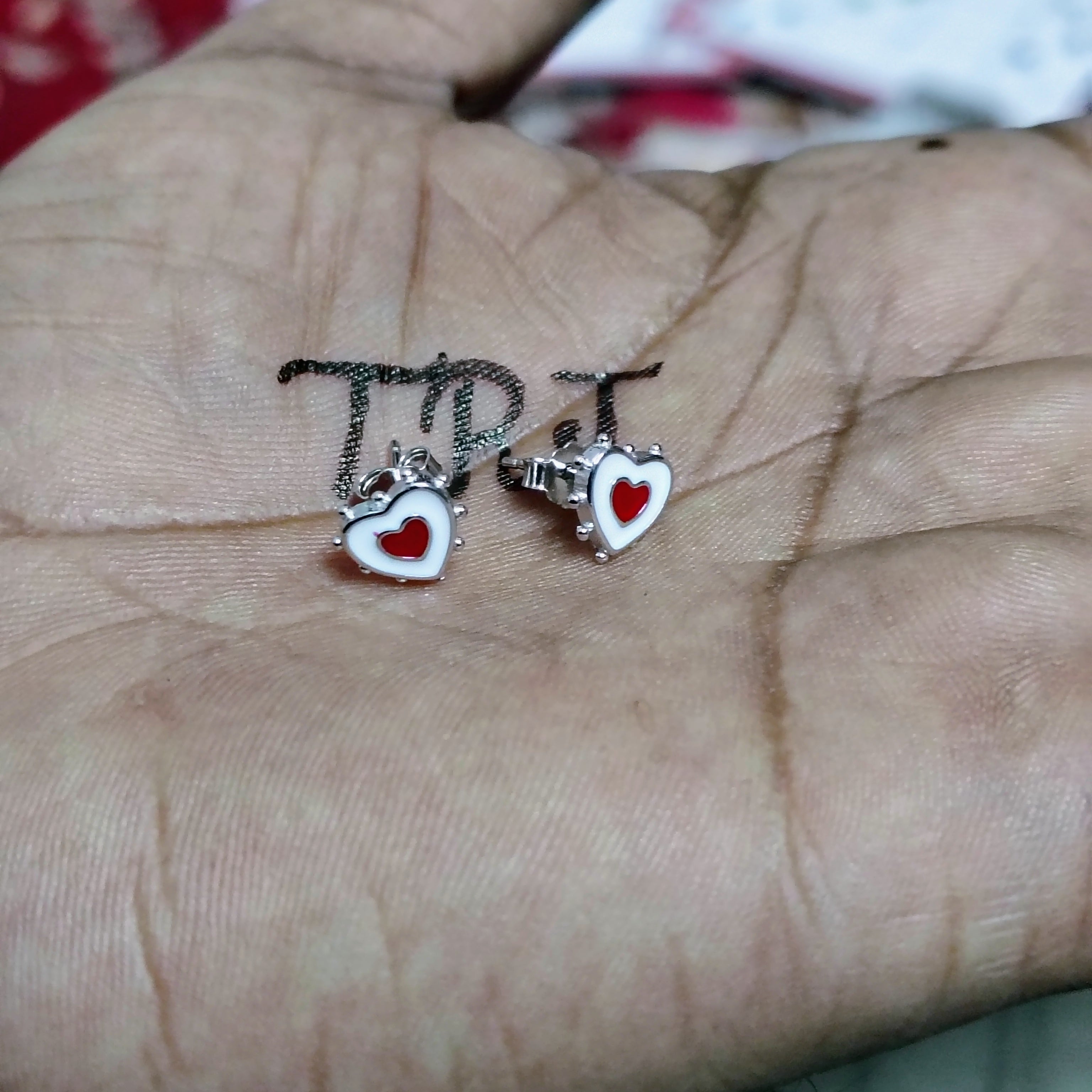 SILVER STUD - STERLING 925 HALLMARK SILVER STUD EARRINGS FOR WOMEN (1 PAIR) FOR REGULAR WEAR (SOLD ON MRP).