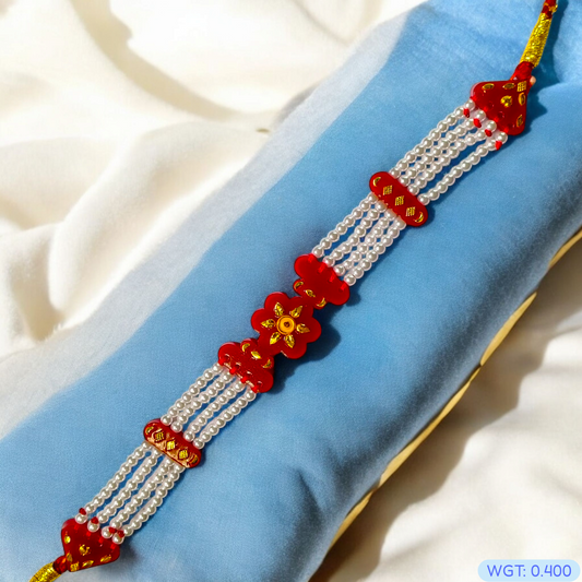 (GIFT FOR SISTER) TRJ WGT: 0.400 GM APPROX HUID HALLMARK 18KT GOLD POLA CHOKER 1 PIECE WITH ADJUSTABLE TASSEL FOR WOMEN.