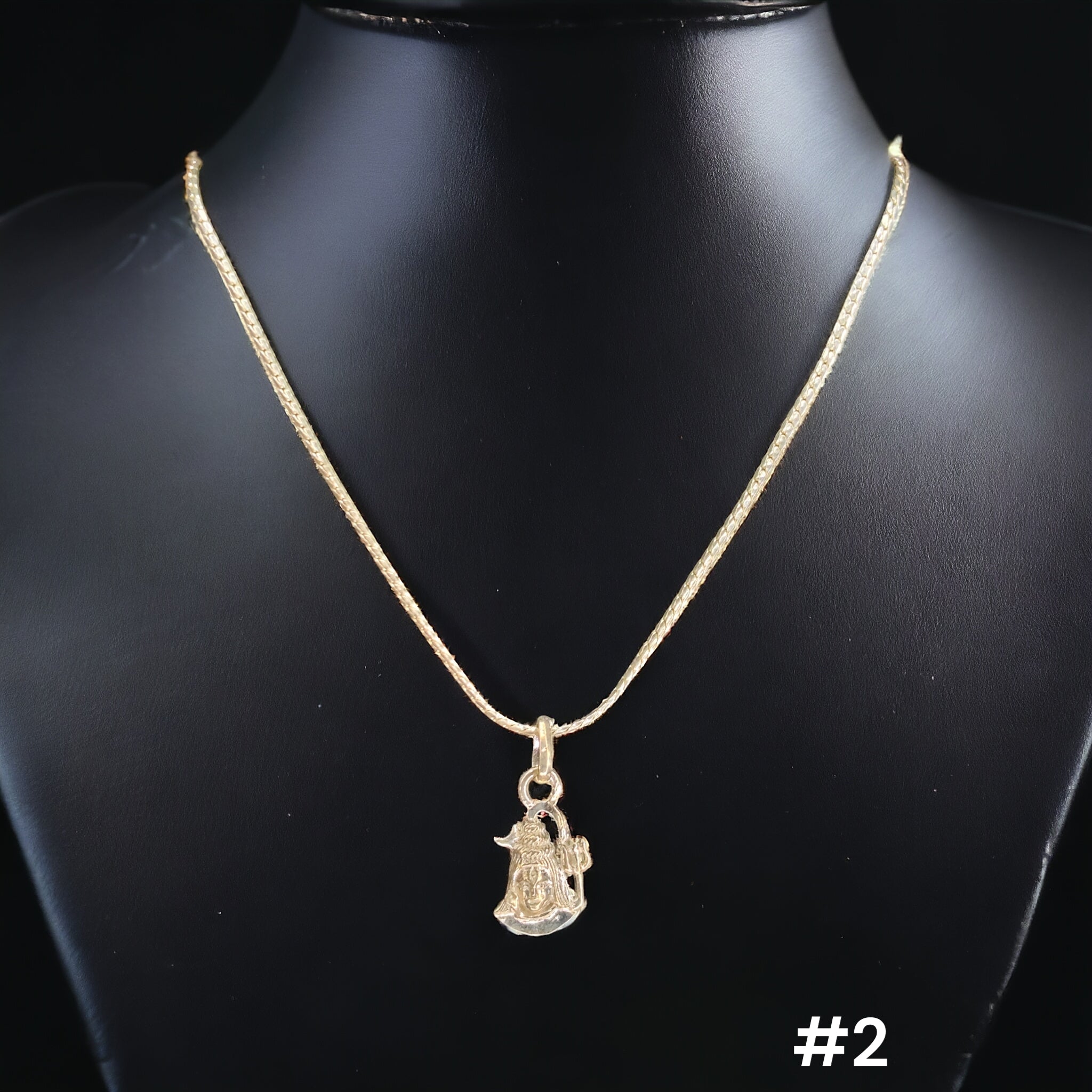 (SLPL) RAJLAXMI 625 SILVER LOCKET PENDANT (MAHADEV PENDANT) 1 PIECE WITHOUT CHAIN FOR MEN, WOMEN & BABY(SOLD BY MRP).