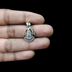 SILVER LOCKET- CERTIFIED BIS HALLMARK 925 SILVER RELIGIOUS LOCKET (UNISEX) FOR REGULAR USE- (SOLD ON MRP) - *CHAIN NOT INCLUDED*