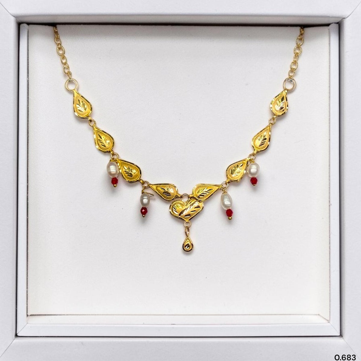 GOLD NECKLACE-(WGT: 0.683 GM APPROX) BIS CERTIFIED HUID HALLMARK 375 9KT GOLD NECKLACE 1 PIECE FOR WOMEN WITH FREE ADJUSTABLE TASSEL. (9JYM5X)