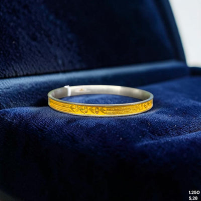GOLD NOA- (XDMMI3) (SIZE: 28) (WGT: 1.250) GM APPROX) BIS CERTIFIED HUID HALLMARK 22KT GOLD NOA BADHANO 1 PIECE FOR WOMEN.