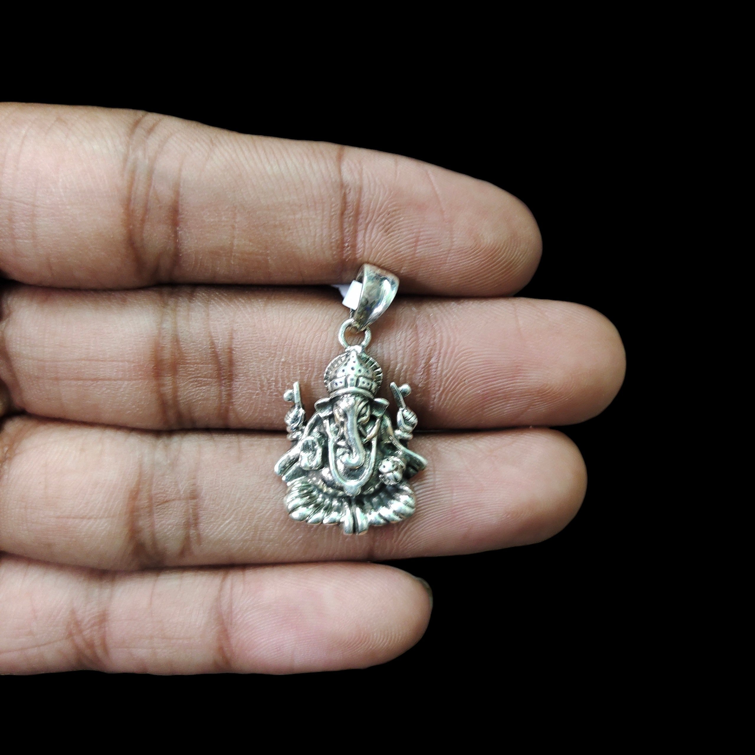 SILVER PENDANT- CERTIFIED BIS HALLMARK 925 SILVER RELIGIOUS PENDANT (UNISEX) FOR REGULAR USE- (SOLD ON MRP) - *CHAIN NOT INCLUDED*