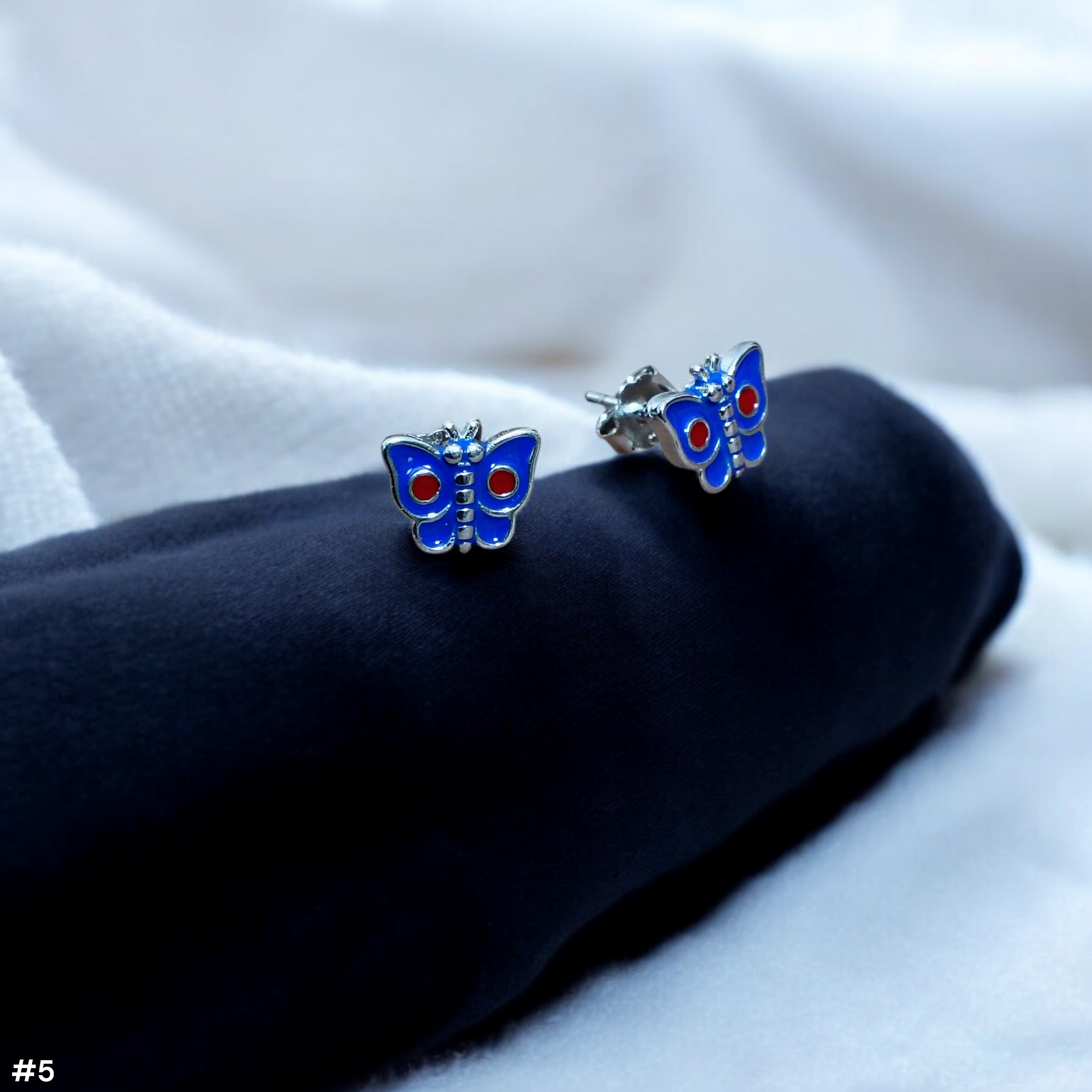 SILVER STUD - STERLING 925 HALLMARK SILVER STUD EARRINGS FOR WOMEN (1 PAIR) FOR REGULAR WEAR (SOLD ON MRP).