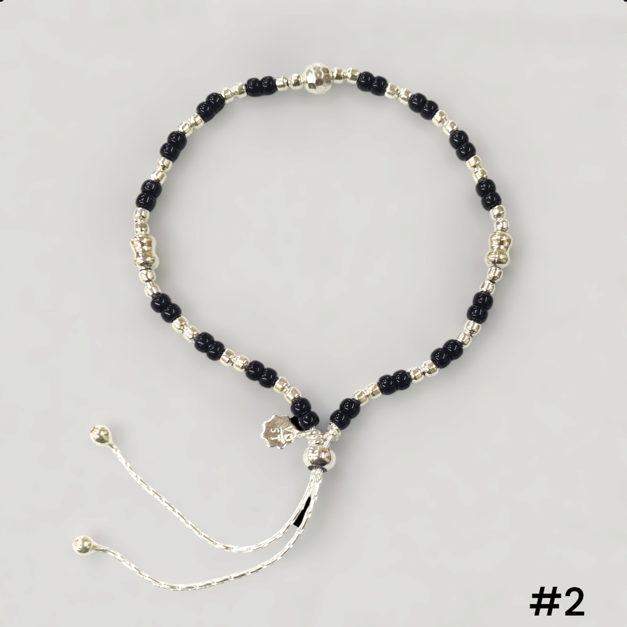(SPA) RAJLAXMI 625 SILVER ANKLET FOR WOMAN 1 PIECE ADJUSTABLE SIZE FOR GIFT AND DAILY WEAR (SOLD BY MRP).