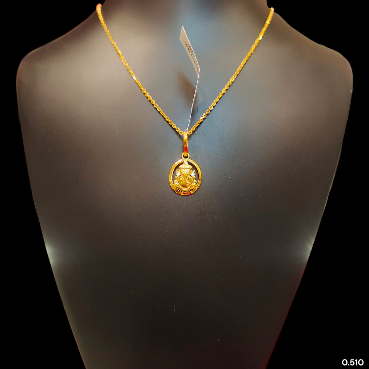 GOLD LOCKET - (WGT: 0.510 GM APPROX) BIS CERTIFIED HUID HALLMARK 9KT GOLD LOCKET 1 PIECE. (CHAIN NOT INCLUDED). (HMGH9Z)