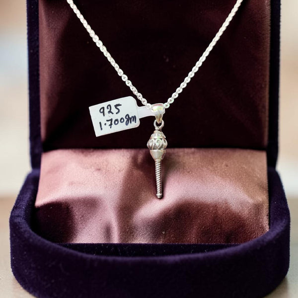 SILVER LOCKET- CERTIFIED BIS HALLMARK 925 SILVER RELIGIOUS LOCKET (UNISEX) FOR REGULAR USE- (SOLD ON MRP) - *CHAIN NOT INCLUDED*