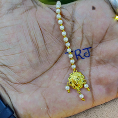 CACTUS DESIGN (WGT: 0.220 GM APPROX) KDM GOLD (MANGTIKA) MOTI TICKLY 1 PIECE (50 TONCH) BEST FOR GIFT IN MARRIAGE.