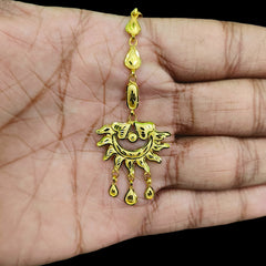 GOLD TICKLY- (FI6MQS) (WGT: 1.810 GM APPROX) CERTIFIED BIS HUID HALLMARK 375 9KT GOLD TICKLY (MANGTIKA) 1 PIECE FOR MARRIAGE.