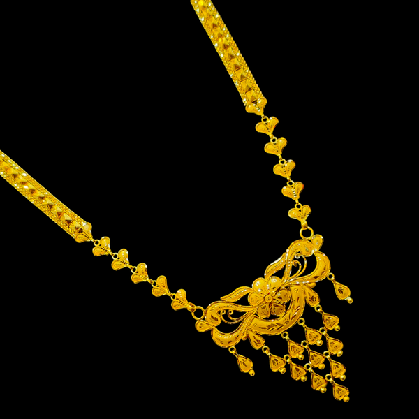 GOLD CHOKER NECKLACE- BIS CERTIFIED HUID HALLMARK 916 22KT GOLD SITAHAR NECKLACE CHOKER (APPROX WGT: 11.910 GM) 1 PIECE FOR WOMEN.