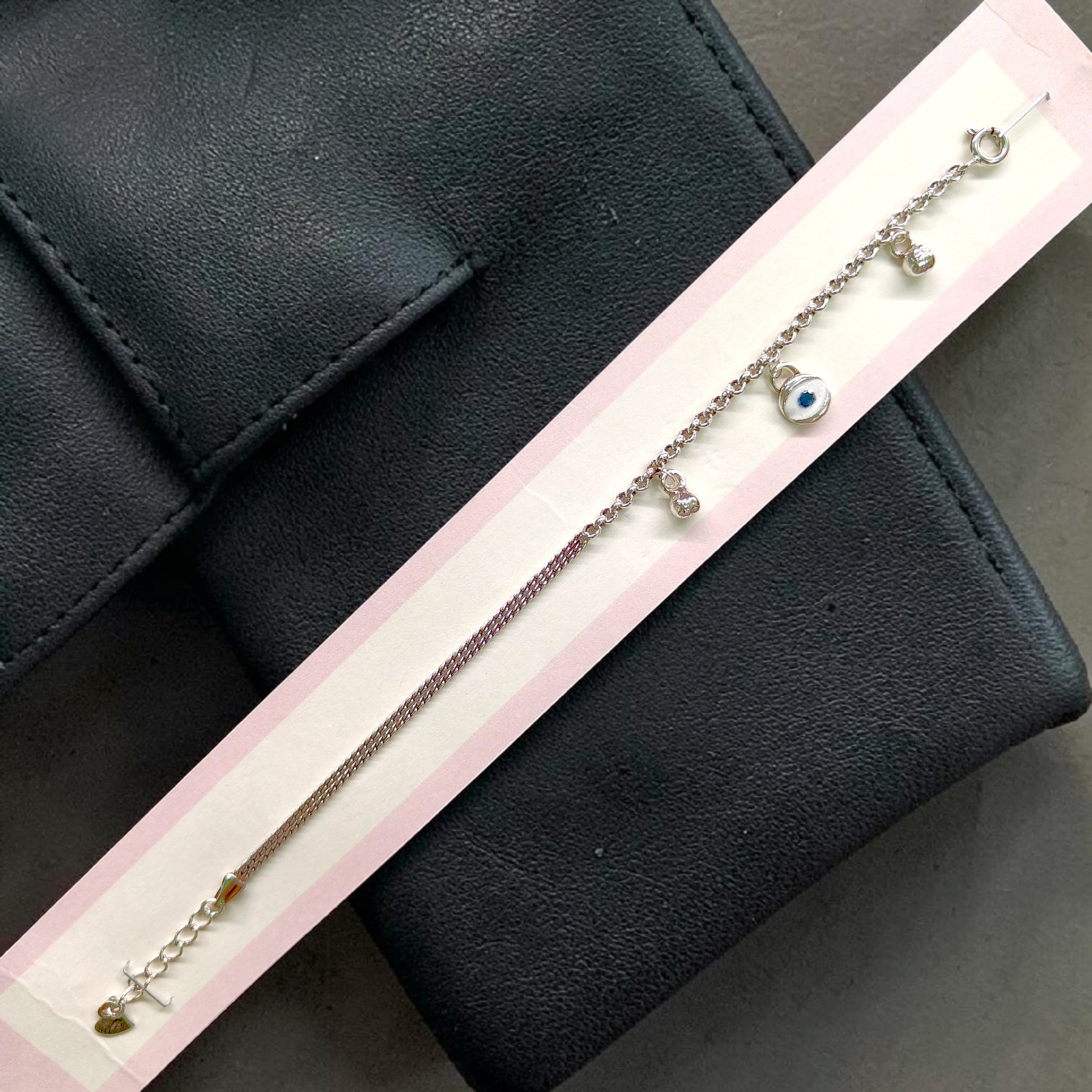 SILVER WRISTLET - BANKOK IMPORTED HALLMARK 925 SILVER WRISTLET FOR WOMEN 1 PIECE- (ADJUSTABLE FREE SIZE) SOLD ON MRP.