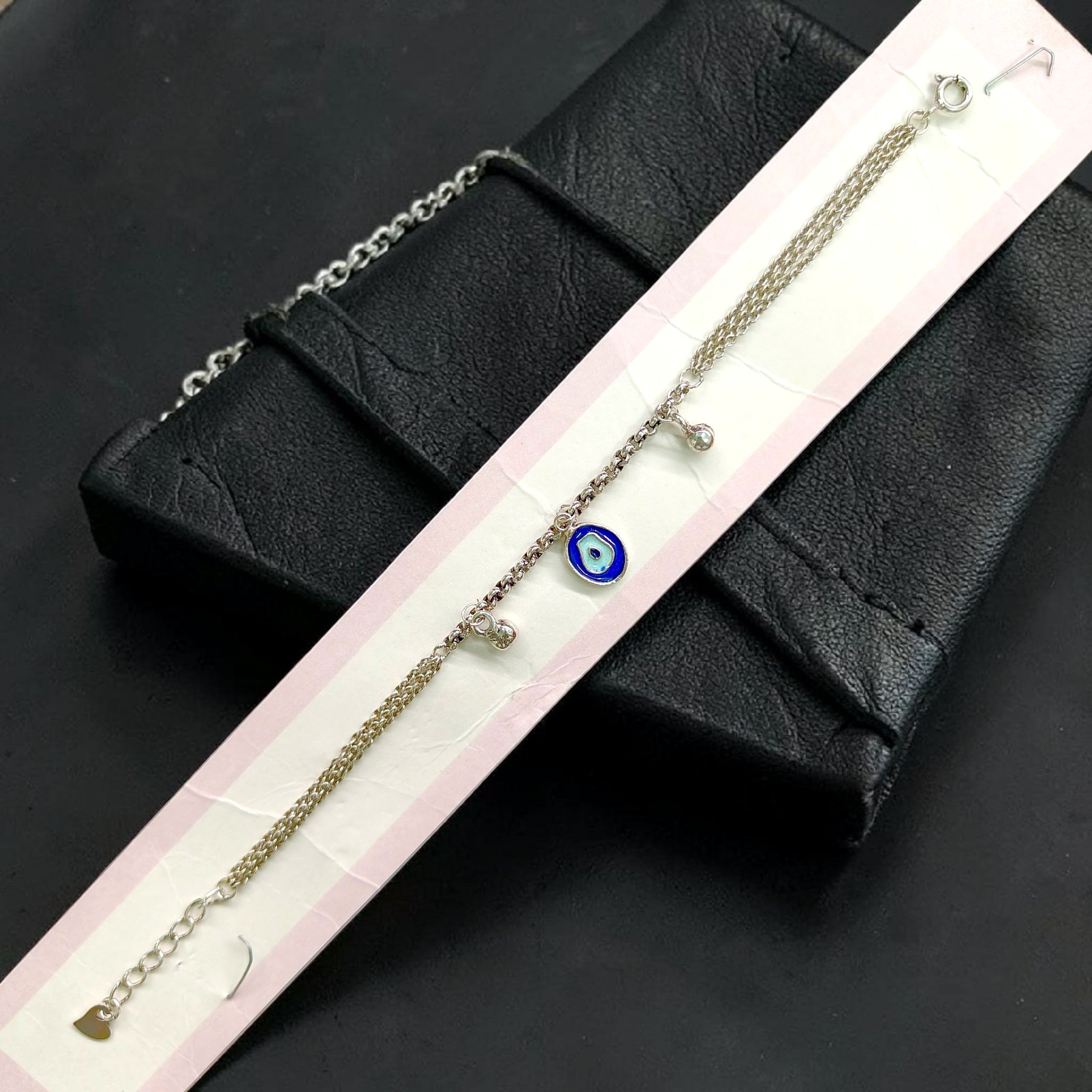 SILVER WRISTLET - BANKOK IMPORTED HALLMARK 925 SILVER WRISTLET FOR WOMEN 1 PIECE- (ADJUSTABLE FREE SIZE) SOLD ON MRP.