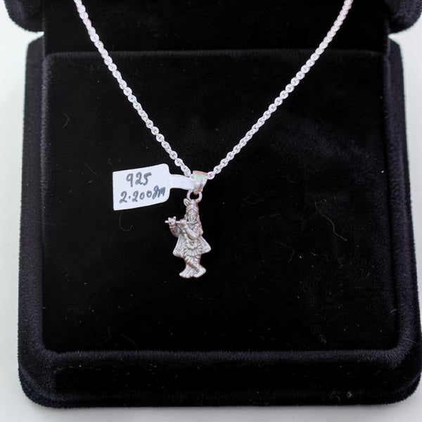 SILVER LOCKET- CERTIFIED BIS HALLMARK 925 SILVER RELIGIOUS LOCKET (UNISEX) FOR REGULAR USE- (SOLD ON MRP) - *CHAIN NOT INCLUDED*