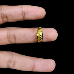 LADIES RING- (RCLDSZ)-(SIZE: 12 ) WGT: 1.400 GM APPROX BIS CERTIFIED HUID HALLMARK 916 22KT GOLD RING FOR WOMEN 1 PIECE.