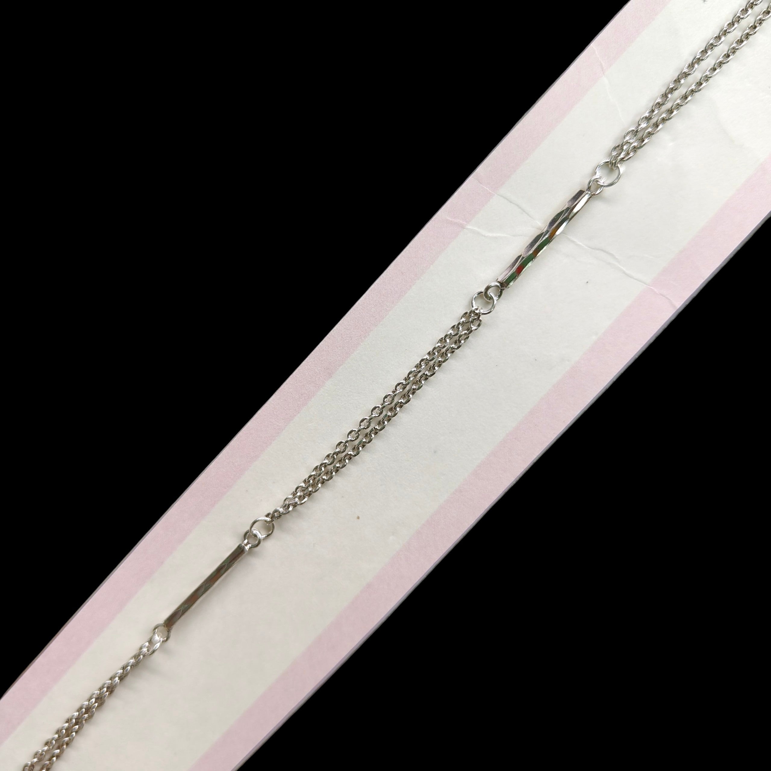 SILVER WRISTLET - BANKOK IMPORTED HALLMARK 925 SILVER WRISTLET FOR WOMEN 1 PIECE- (ADJUSTABLE FREE SIZE) SOLD ON MRP.