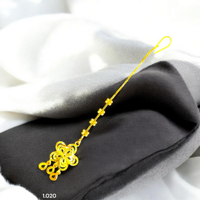 GOLD TICKLY- BIS CERTIFIED WGT: 1.020 GM APPROX HUID HALLMARK 375 9KT GOLD TICKLY (MANGTIKA) 1 PIECE FOR MARRIAGE.