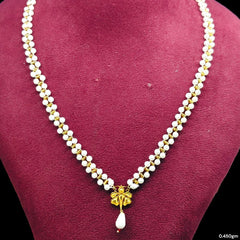 GMP22K- WGT: 0.450 GM APPROX CERTIFIED BIS HUID HALLMARK 916 22KT GOLD MOTI PENDANT 1 PIECE FOR WOMEN.