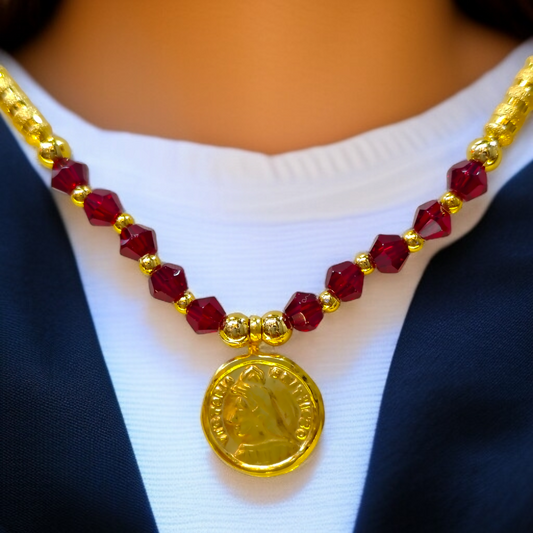 MEDIUM GINI DESIGN (WGT: 0.200 GM APPROX) KDM GOLD LOCKET 1 PIECE WITH TASSEL (50 TONCH) BEST FOR GIFT IN MARRIAGE.