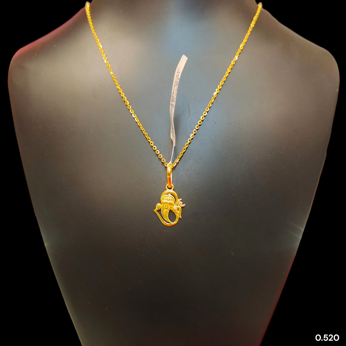GOLD LOCKET - (WGT: 0.520 GM APPROX) BIS CERTIFIED HUID HALLMARK 9KT GOLD LOCKET 1 PIECE. (CHAIN NOT INCLUDED). (MBFPJP)