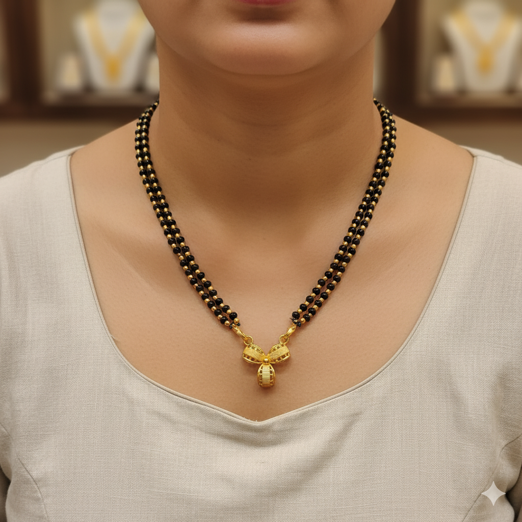 (GPM9) TRJ WGT: 0.930 GM APPROX BIS CERTIFIED HUID HALLMARK 9KT GOLD PENDANT FOR WOMEN 1 PIECE FOR REGULAR USE.