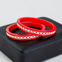 SAKHA POLA- 925 SILVER DESIGN PATH POLA (1 PAIR) SOLD ON MRP FOR MARRIED WOMEN (GET ANY DESIGN AS PER SIZE AVAILABILITY)
