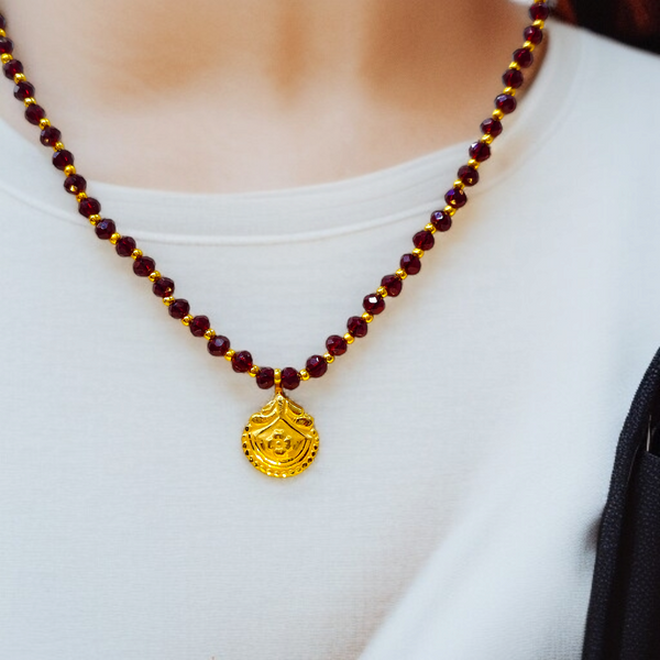 FLORAL4 DESIGN (WGT: 0.220 GM APPROX)KDM GOLD LOCKET 1 PIECE WITH TASSEL (50 TONCH) BEST FOR GIFT IN MARRIAGE.